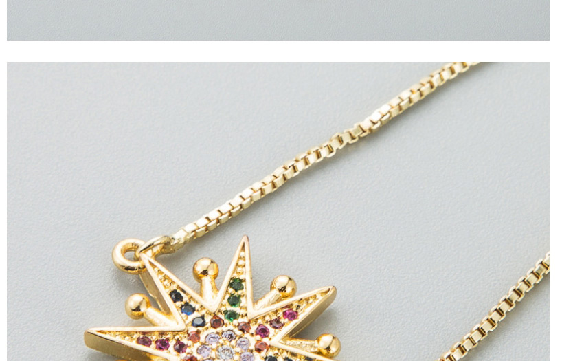 Fashion Color Sun Flower Diamond Pull Geometric Bracelet,Bracelets