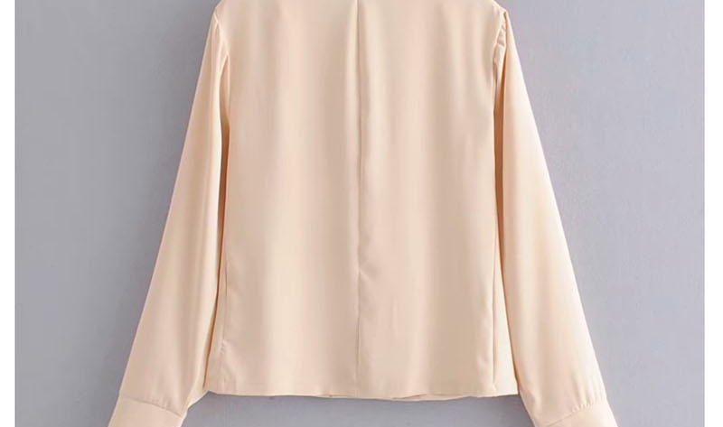 Fashion Khaki Solid Color Double-breasted Suit Shirt,Coat-Jacket
