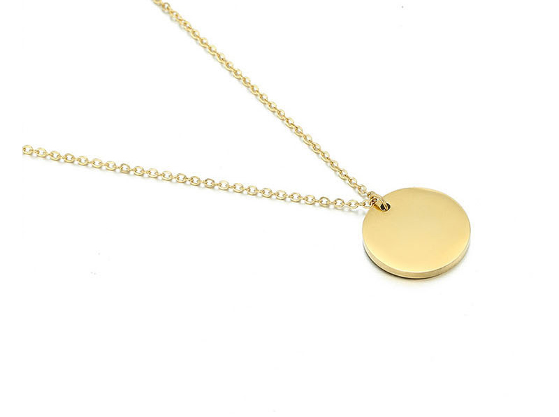 Fashion Golden Beaded Multilayer Stainless Steel Necklace,Necklaces