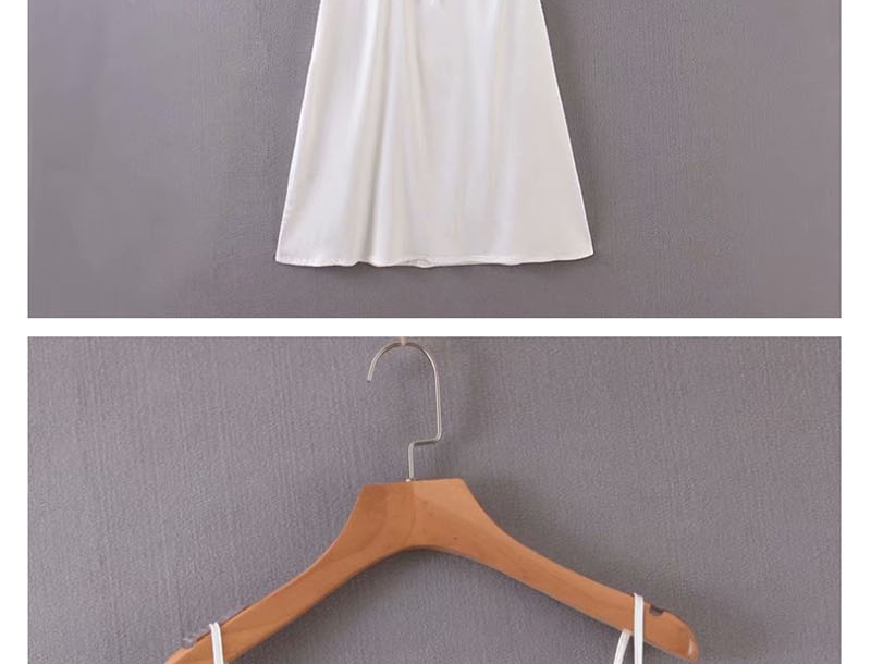 Fashion White Strapless Tube Top Dress,Mini & Short Dresses