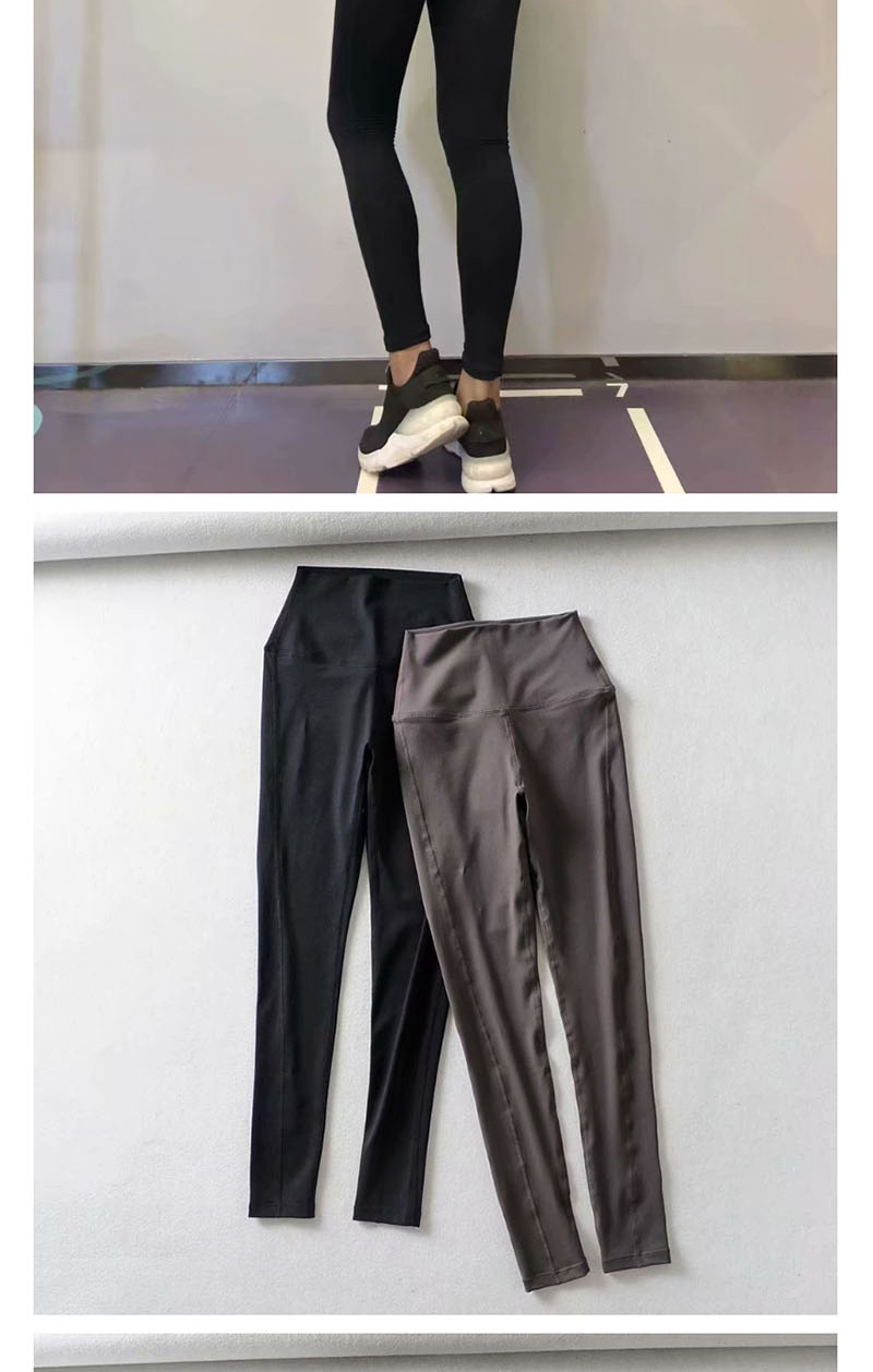 Fashion Black Panelled Yoga Track Pants,ACTIVEWEAR
