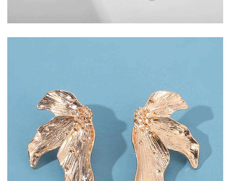 Fashion Golden Irregular Wings Earrings,Drop Earrings