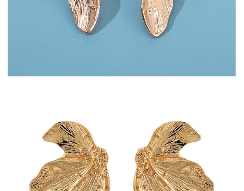 Fashion Golden Irregular Wings Earrings,Drop Earrings