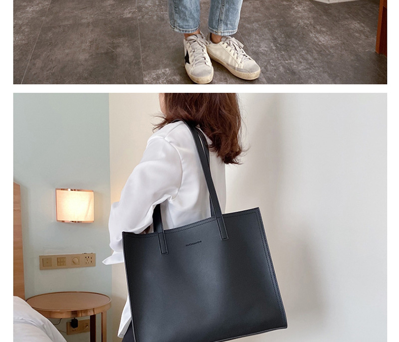Fashion Black Embossed Letter Shoulder Bag,Messenger bags