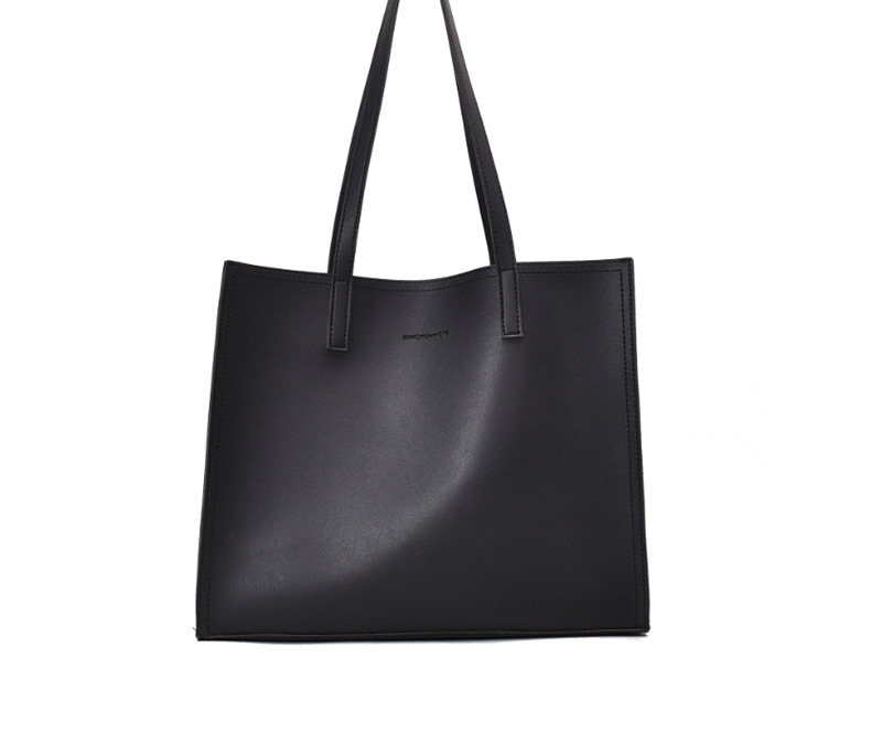 Fashion Black Embossed Letter Shoulder Bag,Messenger bags