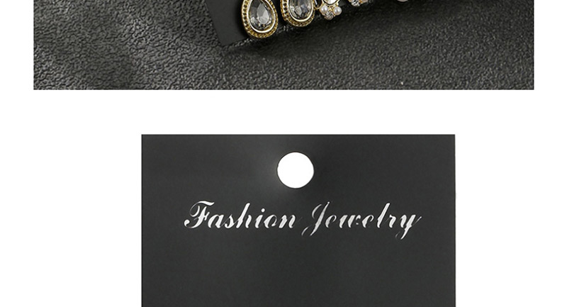 Fashion Golden Pearl Studded Flower Geometric Earrings Set,Earrings set