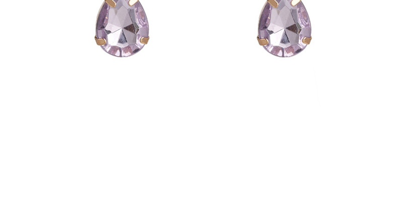 Fashion Color Geometric Acrylic Diamond Earrings,Drop Earrings