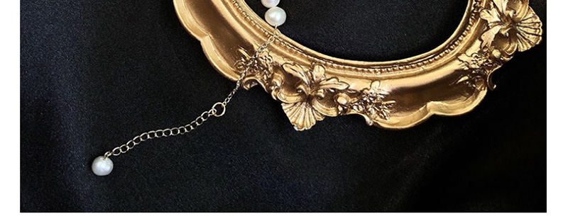 Fashion White Baroque Shaped Pearl Zircon Love Bracelet,Fashion Bracelets