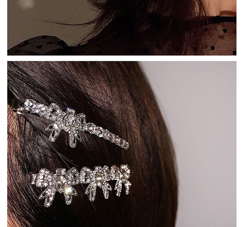 Fashion Platinum Pearl Bow Earrings With Diamonds,Drop Earrings