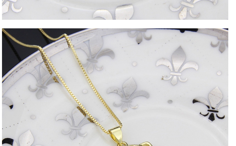 Fashion Gold-plated Girl Necklace With Diamonds,Pendants