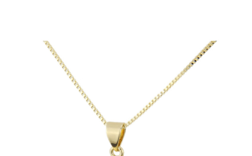 Fashion Gold-plated Little Girl Necklace With Diamonds,Pendants