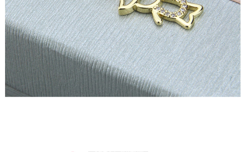 Fashion Gold-plated Boy Cutout Necklace With Diamonds,Pendants