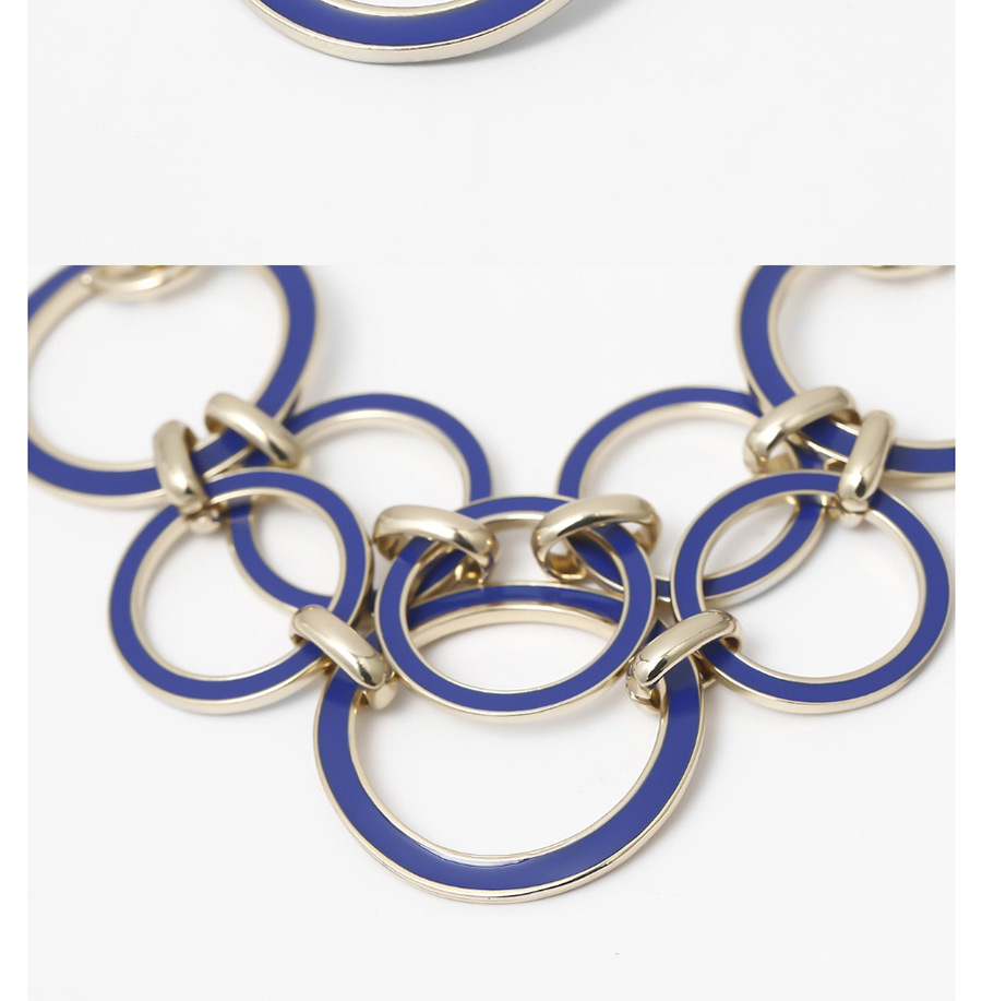 Fashion Golden Oil Painting Irregular Geometric Ring Mix And Match Bracelet,Fashion Bracelets