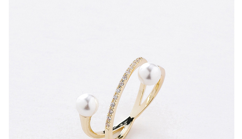 Fashion Golden Diamond Cross Happy Ring,Fashion Rings