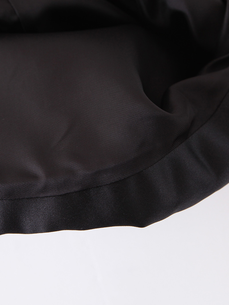 Fashion Black Black Forged Skirt,Shorts