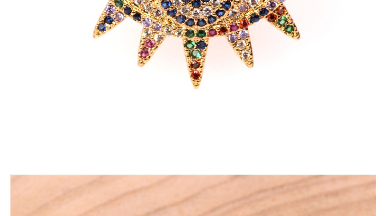 Fashion Color Open Eye Ring With Diamonds,Rings