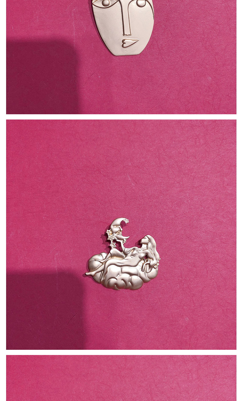 Fashion Golden Embossed Steed Gallop Brooch,Korean Brooches