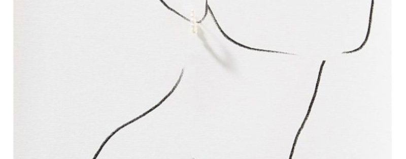 Fashion White Copper Wire Natural Pearl Pin Stud Earrings,Hoop Earrings