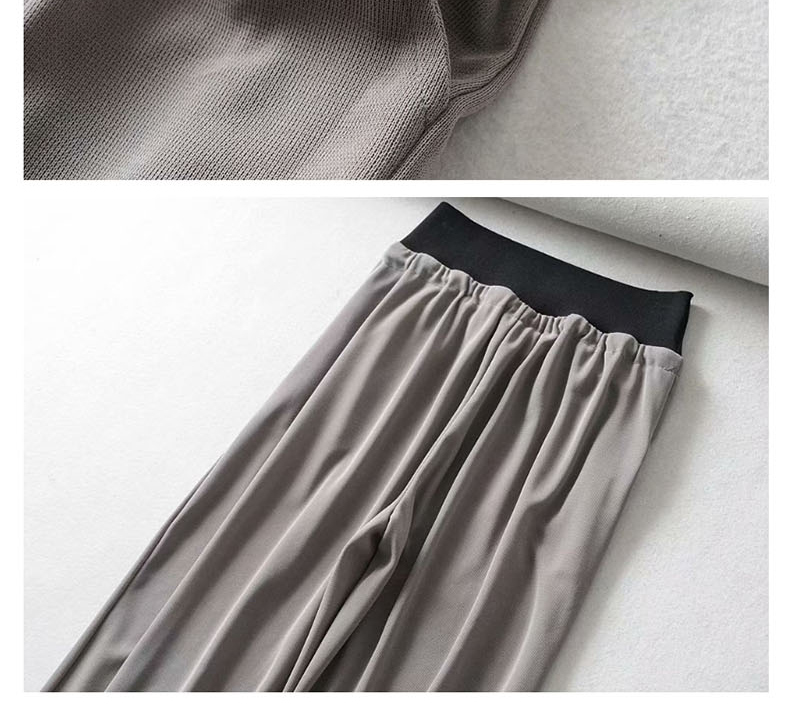 Fashion Black Lace-up Cutout Pants,Pants