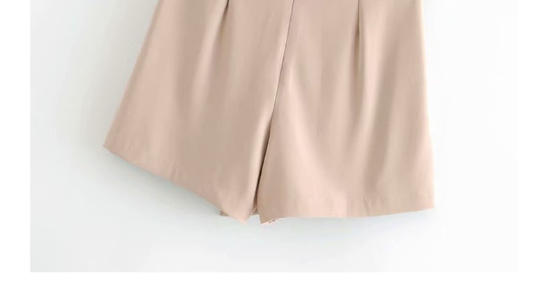 Fashion Khaki Irregular Short Skirt,Shorts