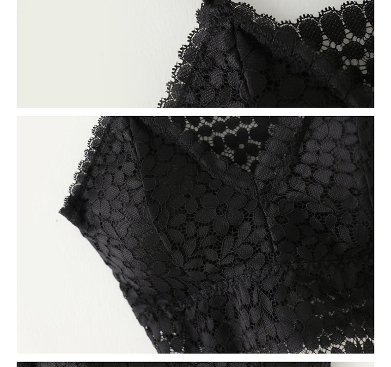 Fashion Black Lace Wrap Chest Strap,SLEEPWEAR & UNDERWEAR