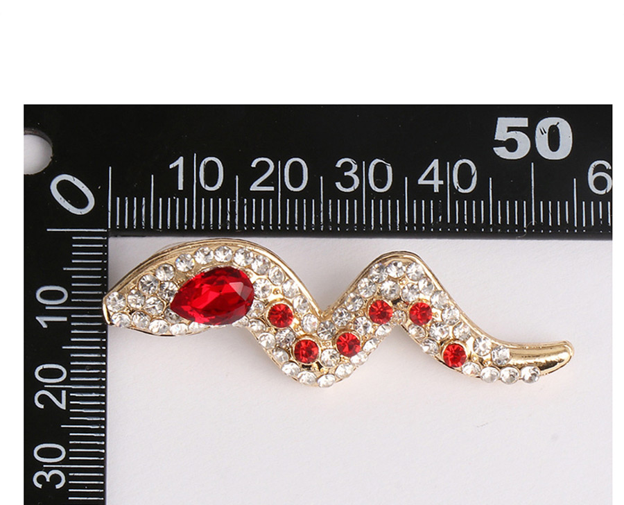 Fashion Green Diamond Snake Geometric Earrings,Stud Earrings