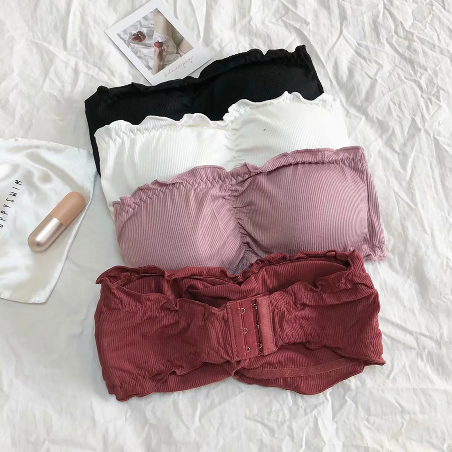 Fashion Pink Fungus-wrapped Chest Back Underwear,SLEEPWEAR & UNDERWEAR
