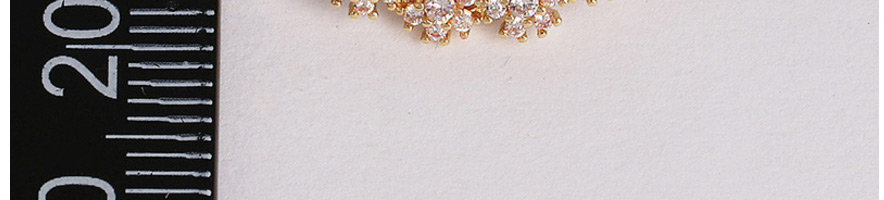 Fashion Golden Geometric Diamond Earrings,Stud Earrings