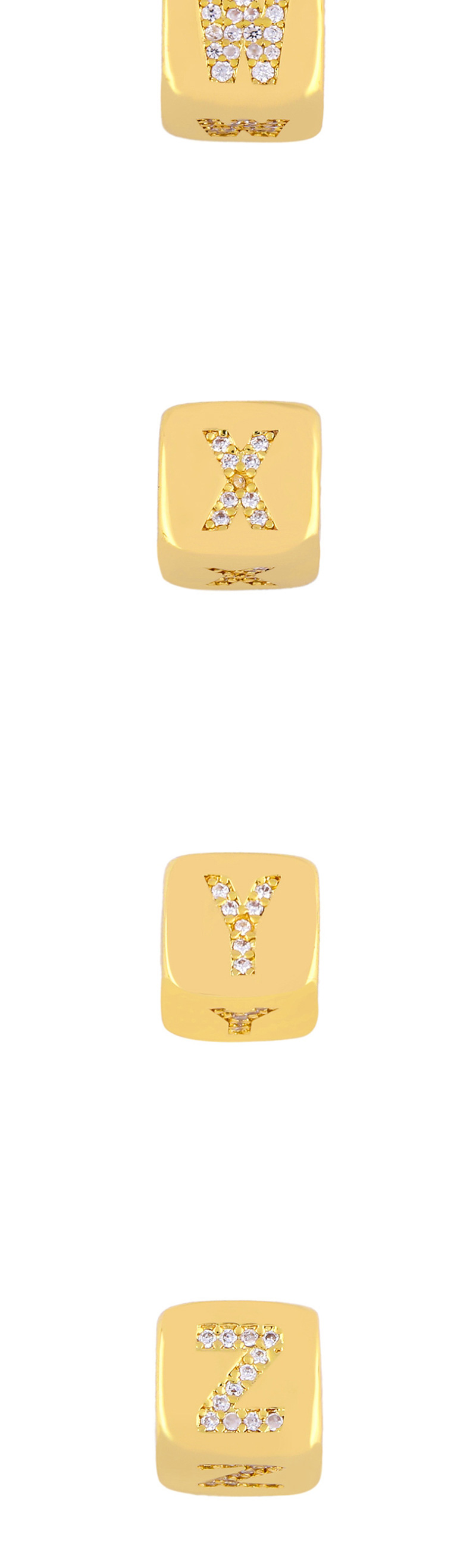 Fashion Golden D Diamond Sieve Diy Bracelet,Jewelry Findings & Components