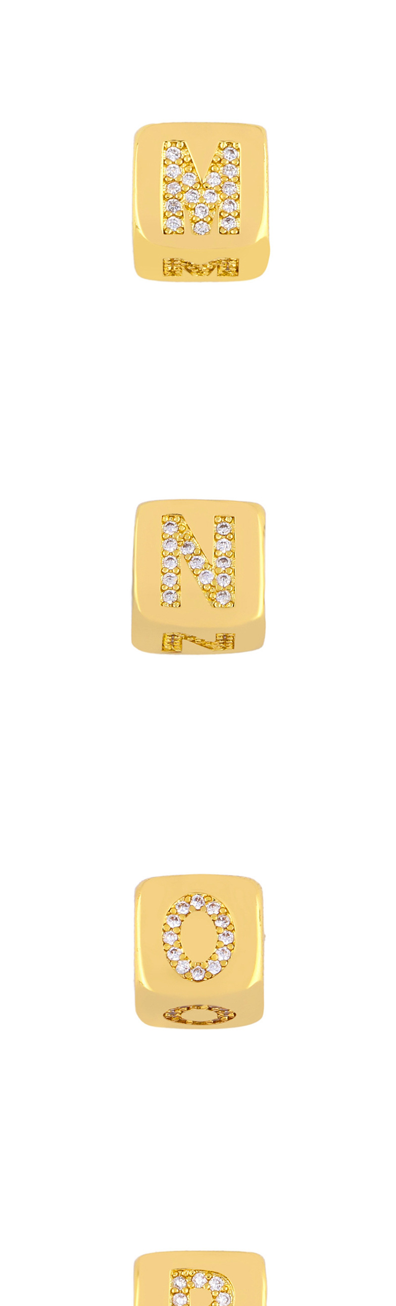 Fashion Golden L Diamond Sieve Diy Bracelet,Jewelry Findings & Components