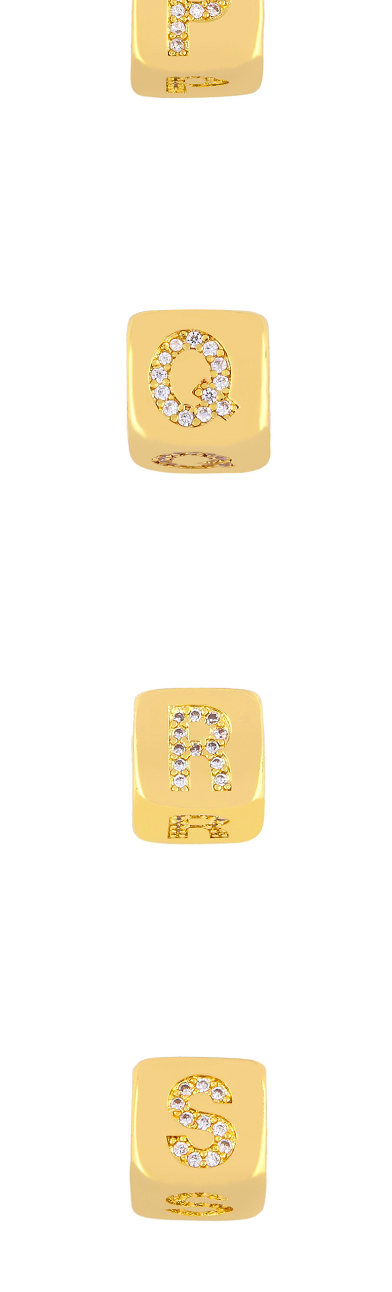 Fashion Golden C Diamond Sieve Diy Bracelet,Jewelry Findings & Components