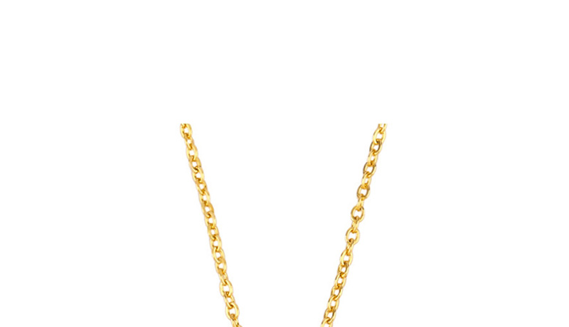Fashion Golden Diamond Hippocampus Necklace,Necklaces
