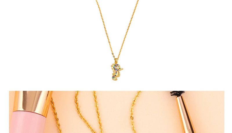 Fashion Golden Coconut Necklace With Diamonds,Necklaces