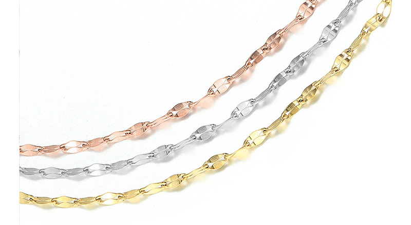 Fashion Golden Double-layer Curved Double-layer Necklace,Necklaces