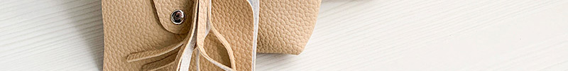 Fashion Cream Color Pu Tassel Wallet Shoulder Bag 4 Piece Set,Messenger bags