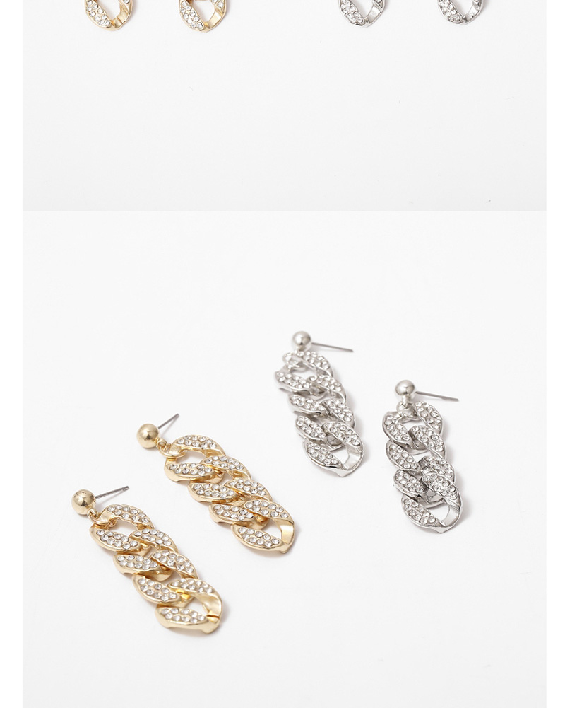 Fashion White K Diamond Earrings,Drop Earrings