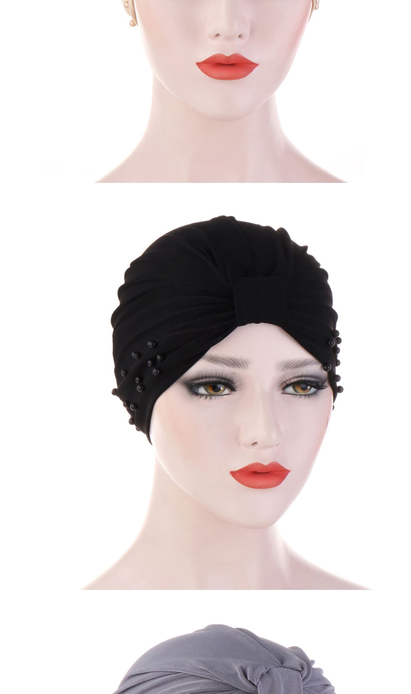 Fashion Sapphire Crystal Studded Pearl Turban Hat,Fashion Anklets