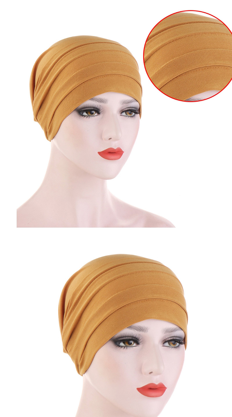 Fashion Turmeric Crystal Hemp Forehead Turban Hat,Fashion Anklets