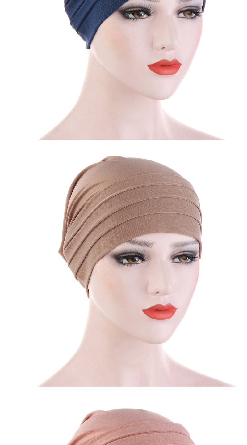 Fashion Wine Red Crystal Hemp Forehead Turban Hat,Hair Ribbons