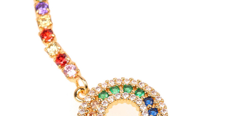 Fashion Color Hollow Diamond Circle Hollow Bracelet,Bracelets