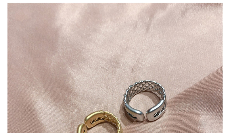 Fashion Silver Openwork Mesh Open Ring,Fashion Rings
