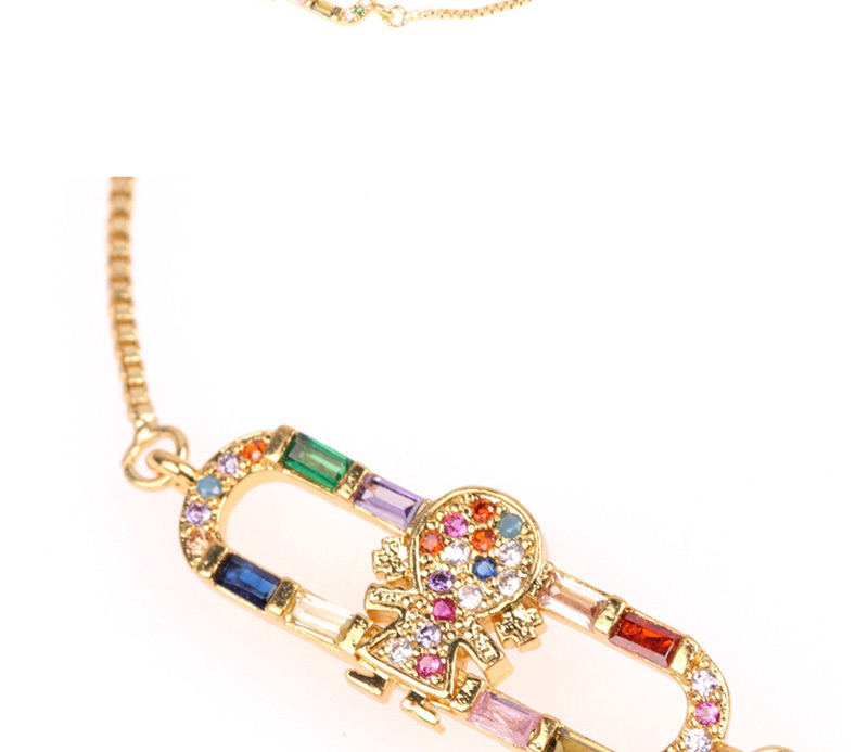 Fashion Golden Gold-plated Girl Pull Diamond Telescopic Bracelet,Bracelets
