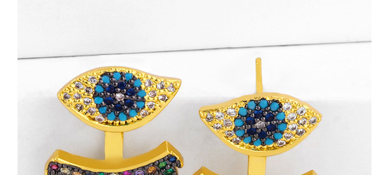 Fashion Color Tassel Alloy Earrings With Diamonds,Earrings
