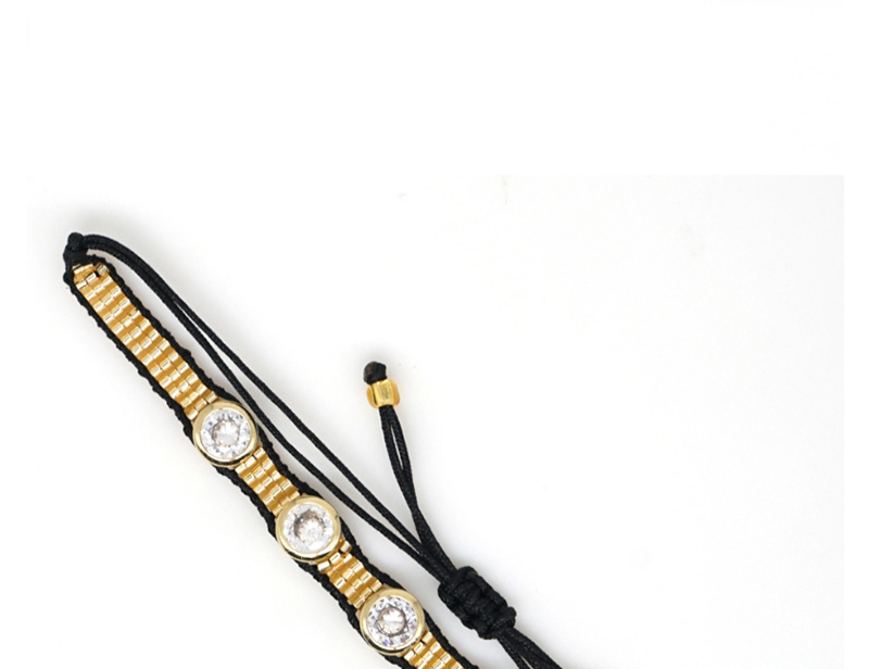 Fashion Golden Rice Beads Woven Diamond Bracelet,Beaded Bracelet