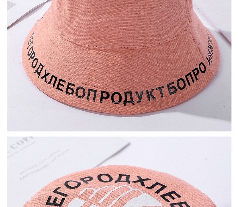 Fashion Black Letter Print Foldable Male Fisherman Hat,Sun Hats
