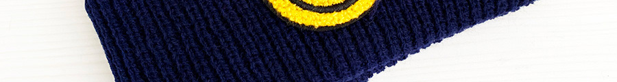 Fashion Navy Smile Knitted Hats For Children,Knitting Wool Hats