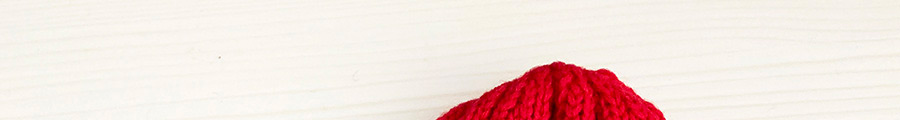 Fashion Red Knitted Hats Bear,Knitting Wool Hats