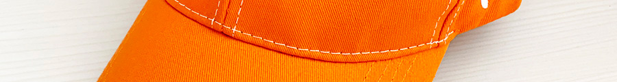 Fashion Orange Canvas Adult Peaked Cap,Baseball Caps
