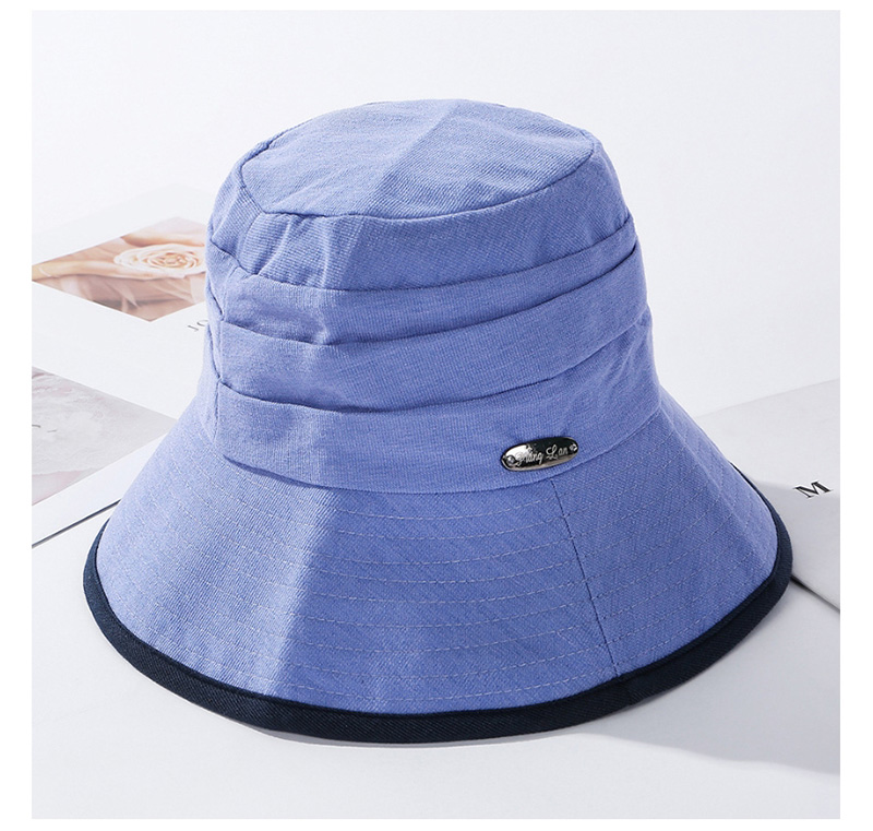 Fashion Yellow Metal Foldable Fisherman Hat,Sun Hats