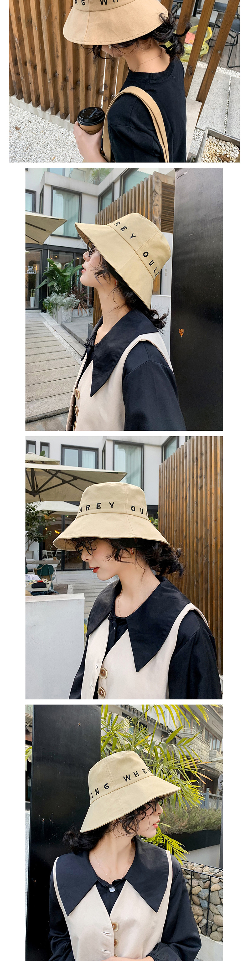 Fashion Aqua Green Embroidered Fisherman Hat,Sun Hats